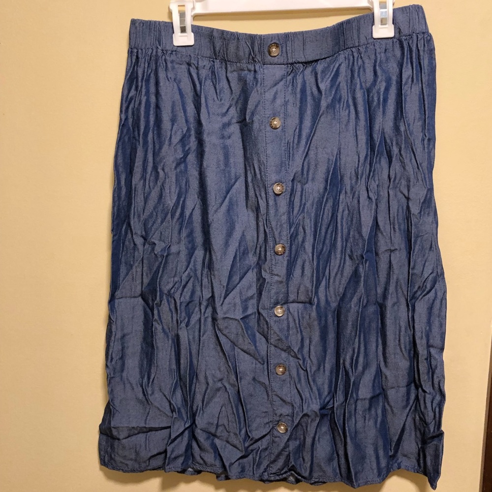 Faded Glory Midi Skirt